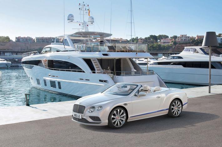 Princess Yachts and Bentley Motors Collaborate